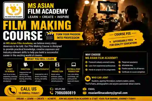 MSAsianFilmAcad's tweet image. msasianfilmacademy.com/film-making-co… #filmmaking #course #acting #actingschool #msasianfilmacademy