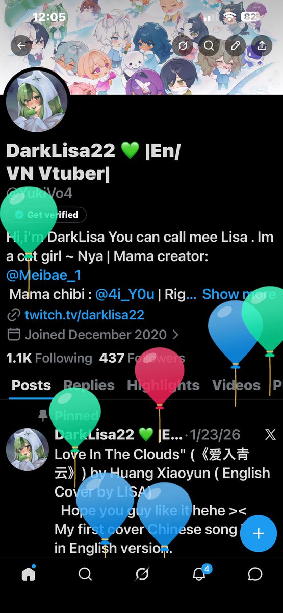 DarkLisa22 💚 |En/VN Vtuber| tweet media