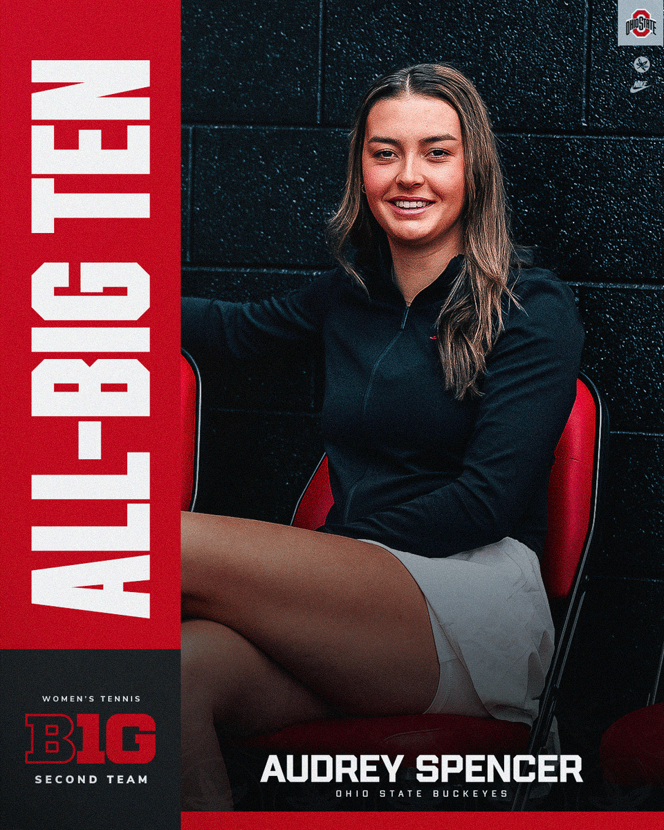 OhioStateWTEN's tweet photo. 3️⃣ Second Team All-Big Ten honorees!

Congrats to Audrey Spencer, Nao Nishino and Sophia Cisse-Ignatiev 👏👏 https://t.co/pwDLhLAlQB