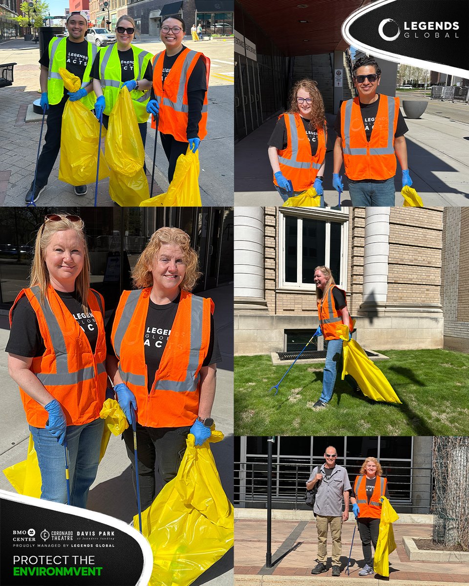 BMOCenter's tweet photo. Our team came together for Earth Month, making an impact by participating in Rockford’s Citywide Earth Day Clean Up with @unitedwayrrv

We’re proud to join our @LegendsGlobal_ family around the world to protect our environment!

#CelebrateService #LegendsGlobal https://t.co/o6I4zg5lzc