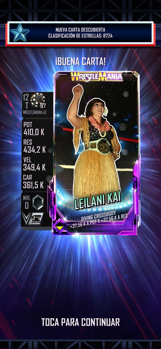RuthMa0280's tweet photo. how lucky I am
#WWESupercard https://t.co/dBRzkvDU51