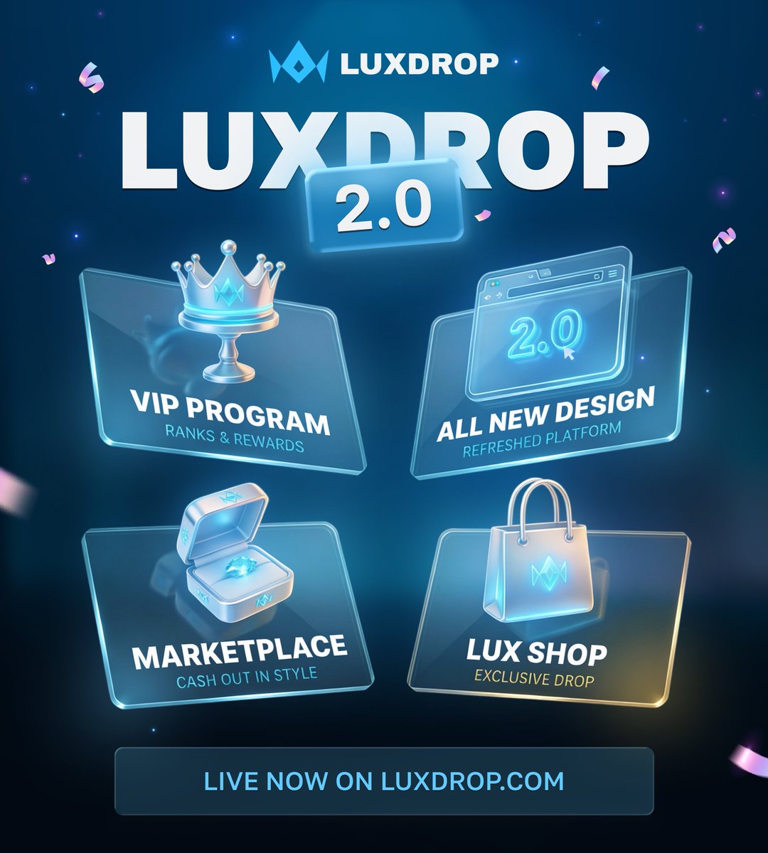 LuxDrop tweet media