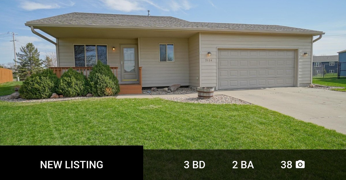 Jill_Redmond_'s tweet photo. 📍 New Listing 📍 Take a look at this fantastic new property that just hit the market located at 7624 S Bell Cir in Sioux Falls. Reach out here or at (605) 351-2370 for more information!

Listed by Eric Larsen https://t.co/HaLD4nV7pL https://t.co/awDLbtmKwN