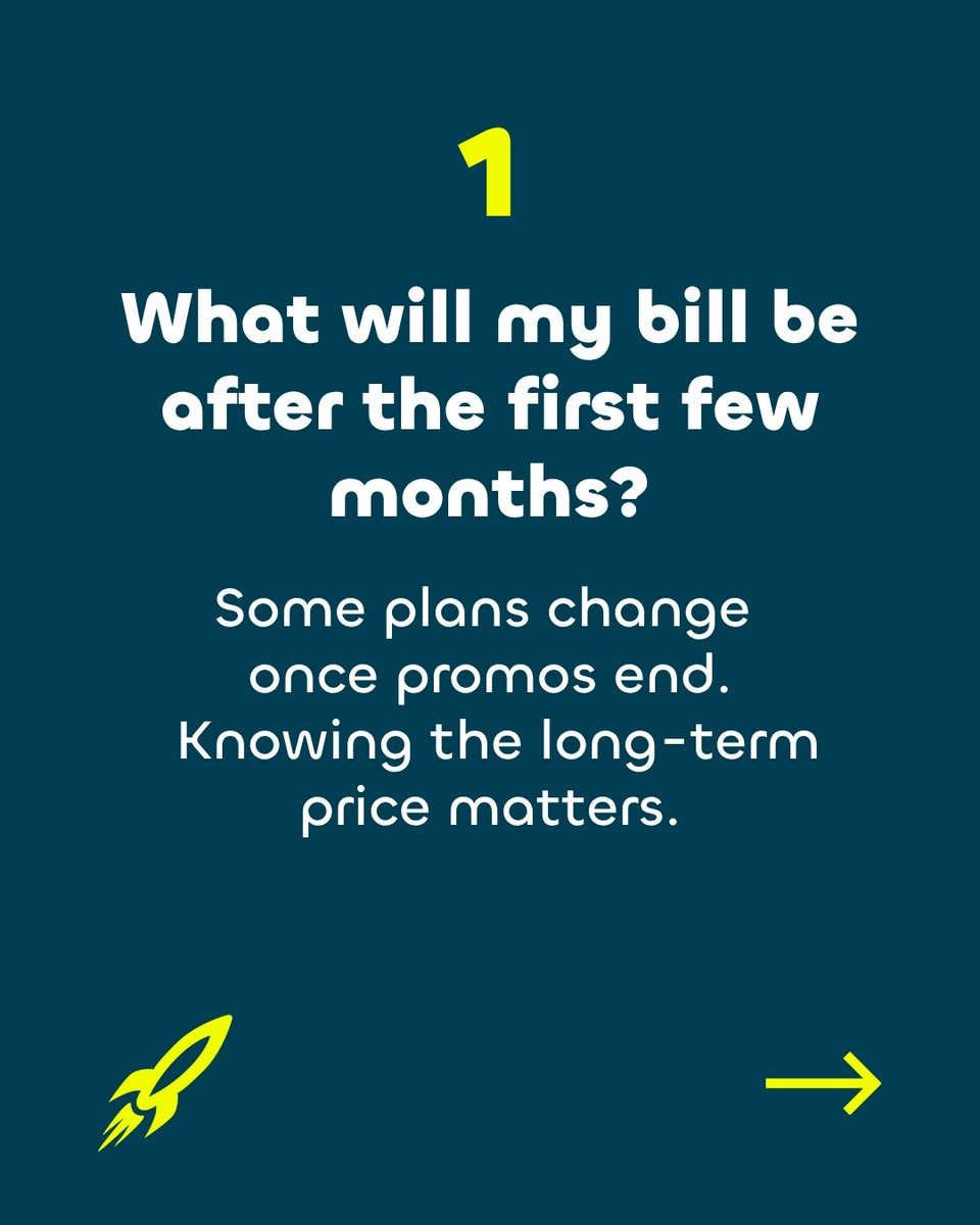 _RocketInternet's tweet image. Before you switch internet providers, ask yourself a few simple questions.

Choosing the right provider starts with the right questions.

See how Rocket keeps it simple ➜ getrocketinternet.com

#RocketInternet #HomeInternet #StayConnected