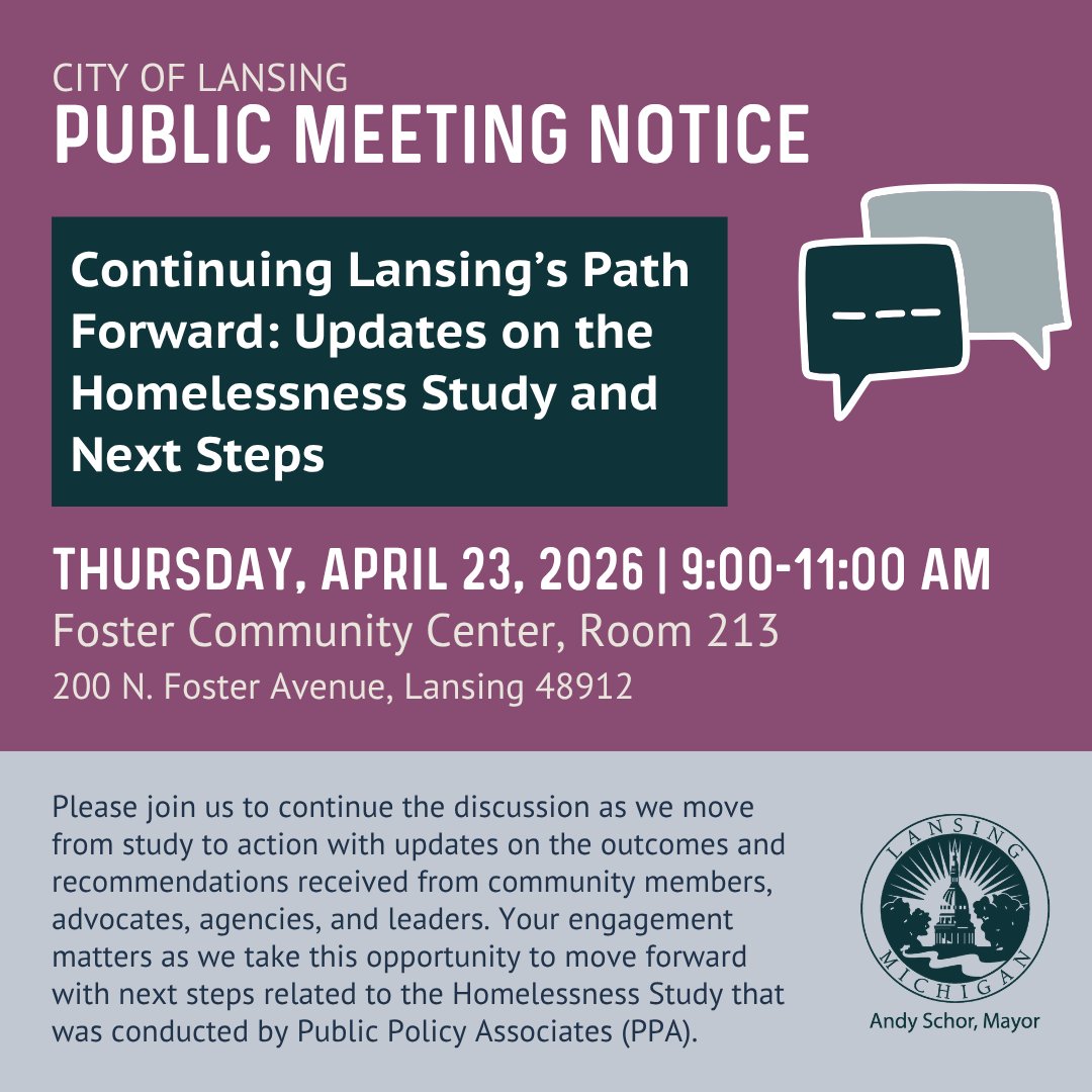 City of Lansing, MI tweet media