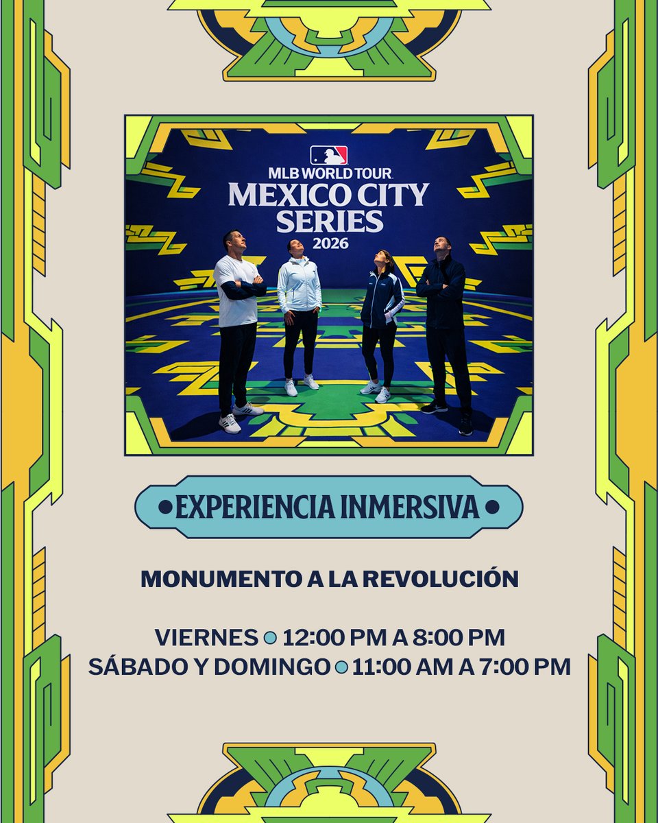 MLB México tweet media