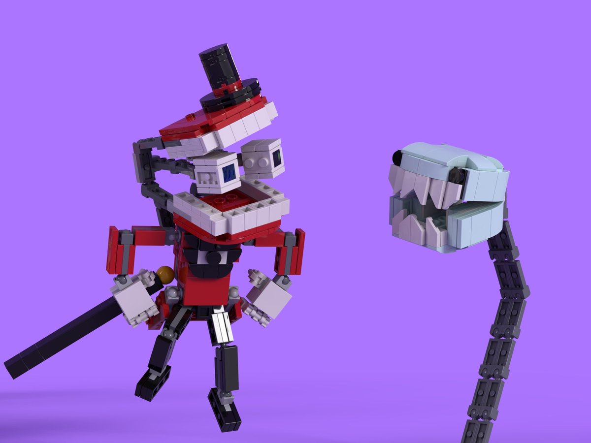 LoneWolf1337's tweet image. WELCOME TO THE AMAZING BRICK BUILT CIRCUS :D

About time I built a Lego Caine, I just hope he’ll be as stable in real life as he is in these Renders ^ ^

(Re-sent cause of spelling errors)
#TADC #GlitchProductions #TheAmazingDigitalCircus
