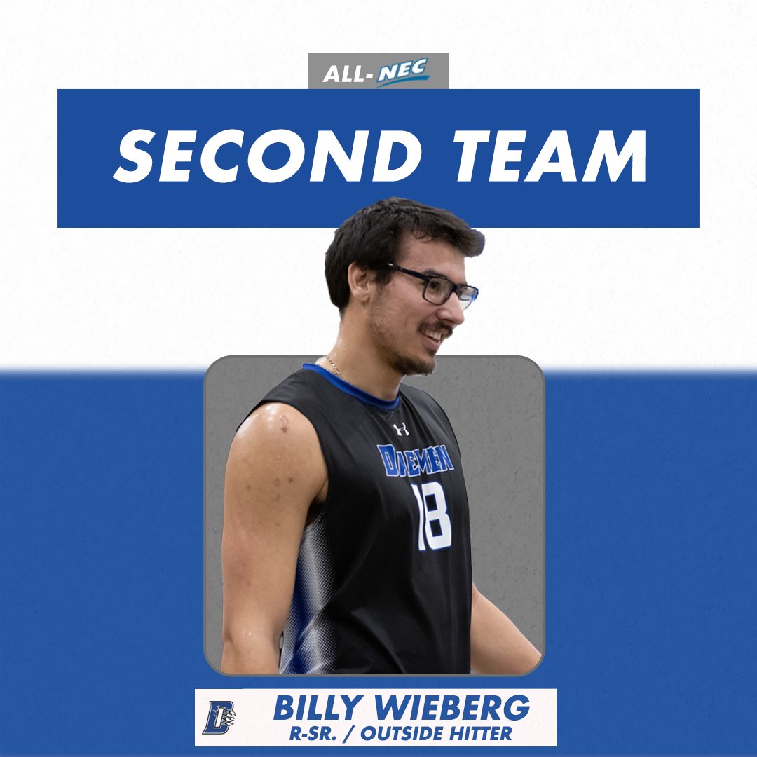 DaemenMVB's tweet photo. ALL CONFERENCE CATS 🏆

Congratulations to Patrick Mullen, Maverick O'Neill, Billy Wieberg and Kyle Zelasko on being named to the All-@NECmvolleyball Second Team! #TheWildcatWay

https://t.co/Y4aNlhGgcU https://t.co/5telVvMiy0