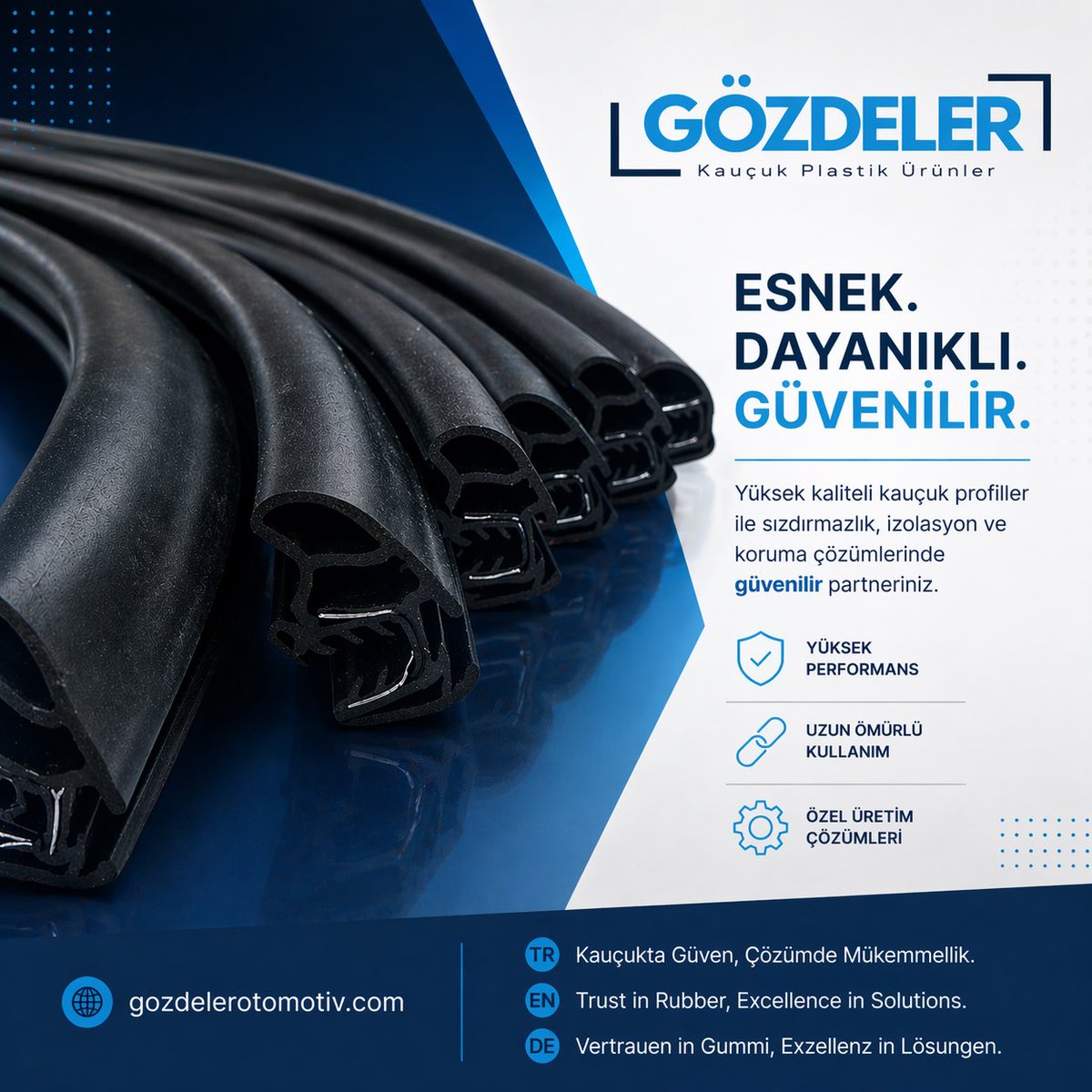 GozdelerKaucuk's tweet image. #rubber #automotive #extrusion #sealing #manufacturing #industry #tpv #tpe #epdm #oem #b2b