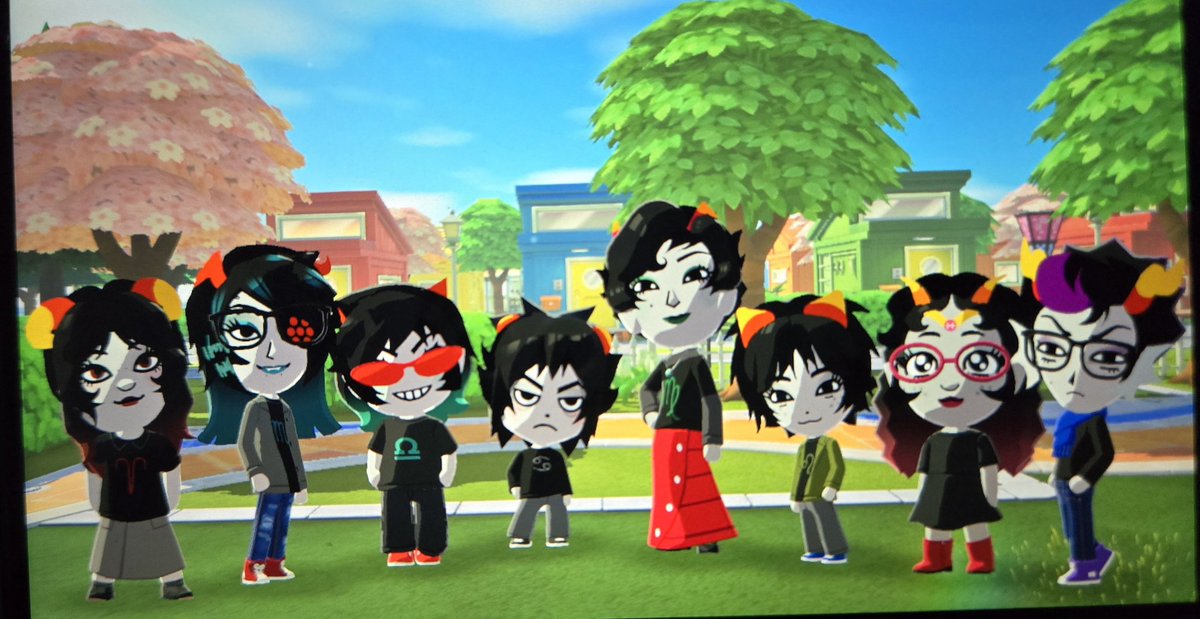 ceriisu's tweet photo. im so happy with my homestuck miis https://t.co/FgZlFgtxi5