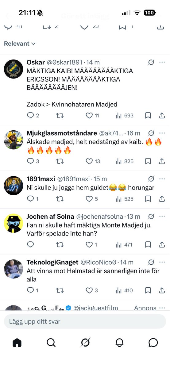 Vad har Twitter blivit för något? Man skäms ju