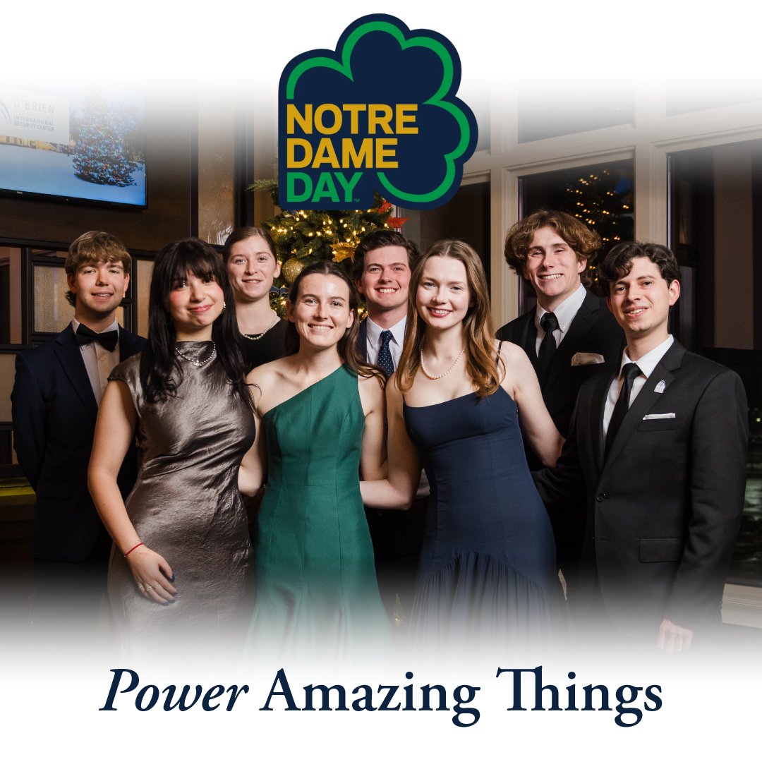 O'Brien Notre Dame International Security Center tweet media