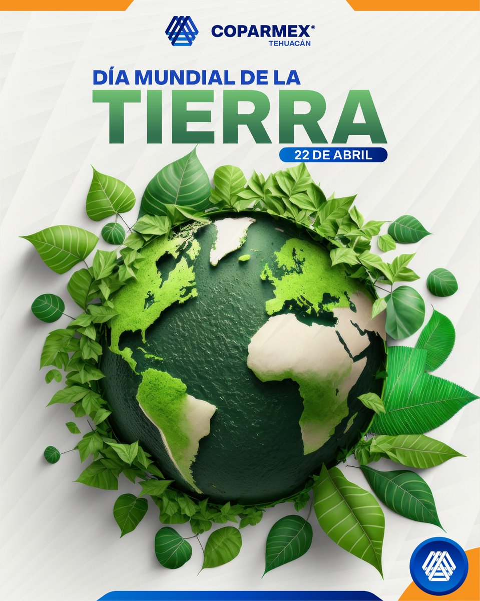 🌍 En el Día Mundial de la Tierra, la sostenibilidad es clave para la competitividad y el crecimiento de Tehuacán.

Desde #COPARMEXTehuacán impulsamos el desarrollo empresarial con responsabilidad ambiental

#DíaDeLaTierra #COPARMEX #Sostenibilidad #Competitividad
