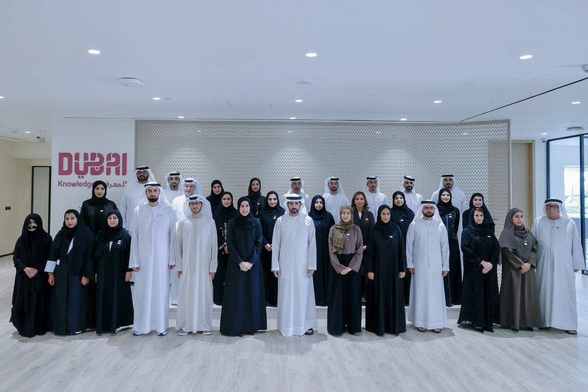 groupfazza's tweet photo. حمدان بن محمد يزور هيئة المعرفة والتنمية ا��بشرية في دبي، ويطلع على مبادرات استراتيجية التعليم 2033، وسموه يثني على جهود المجتمع التعليمي وجاهزية المؤسسات. https://t.co/GPy3wcuDms
