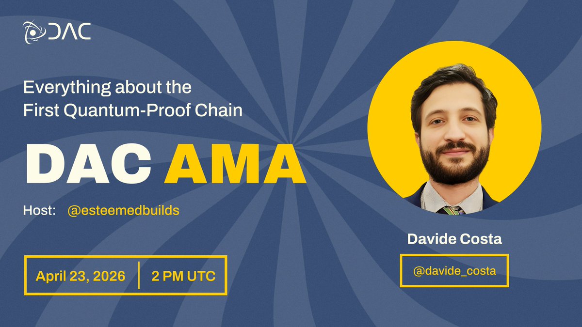 DAC | Quantum Chain tweet media