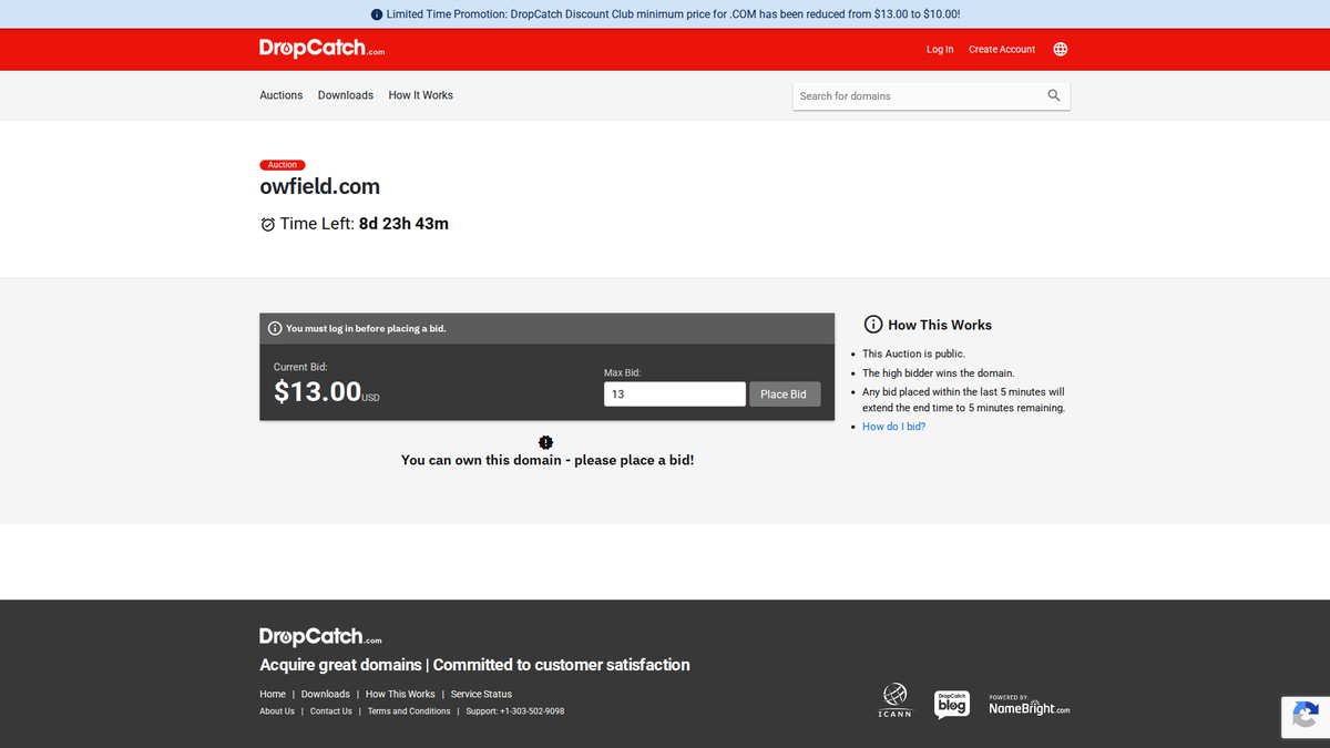 PhishStats's tweet image. new #phishing at hXXps://www[.]DropCatch[.]com/domain/owfield[.]com | 104.20.47.210 | None | CLOUDFLARENET - Cloudflare, Inc. | ASN AS13335 | #infosec #cybersecurity

phishstats.info/search/2319745…