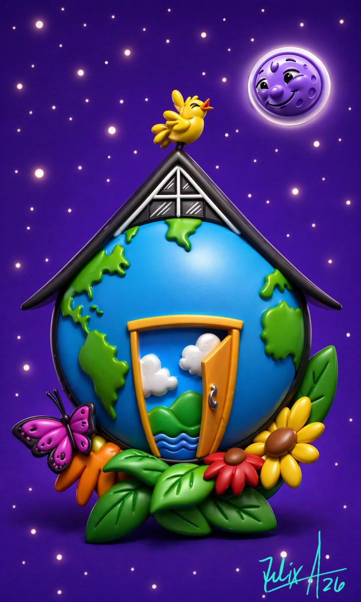 FelixAlbertoVe7's tweet photo. #diamundialdelplanetatierra
#myartroots #nasa https://t.co/8cAszxQG99