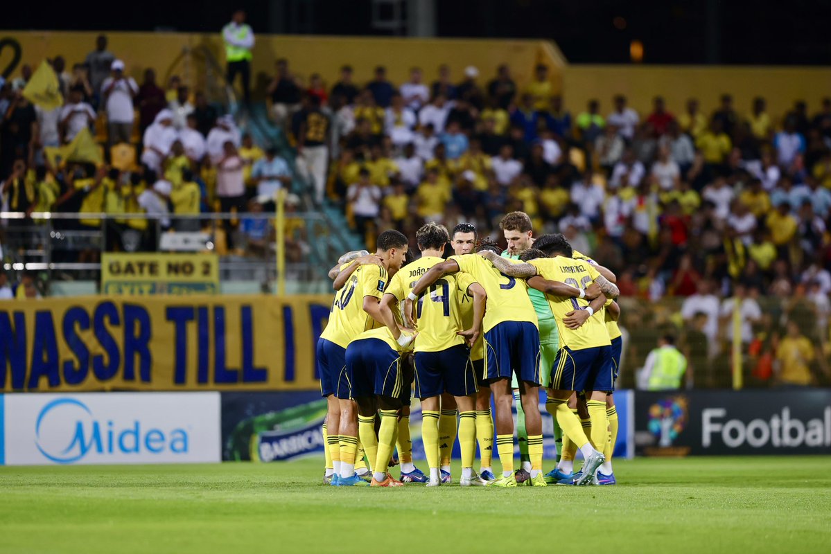 خبر | 📰💛

تأكد رسميًا عدم وجود أي غيابات في صفوف نادي #النصر بسبب الإيقاف بالإنذارات، قبل مواجهة #غامبا_أوساكا 🇯🇵 في نهائي كأس آسيا 2

والمقرر إقامته يوم 16 مايو 📅، حيث يدخل #العالمي اللقاء بكامل عناصره وجاهزية تامة دون أي نقص انضباطي 💪⚽🔥