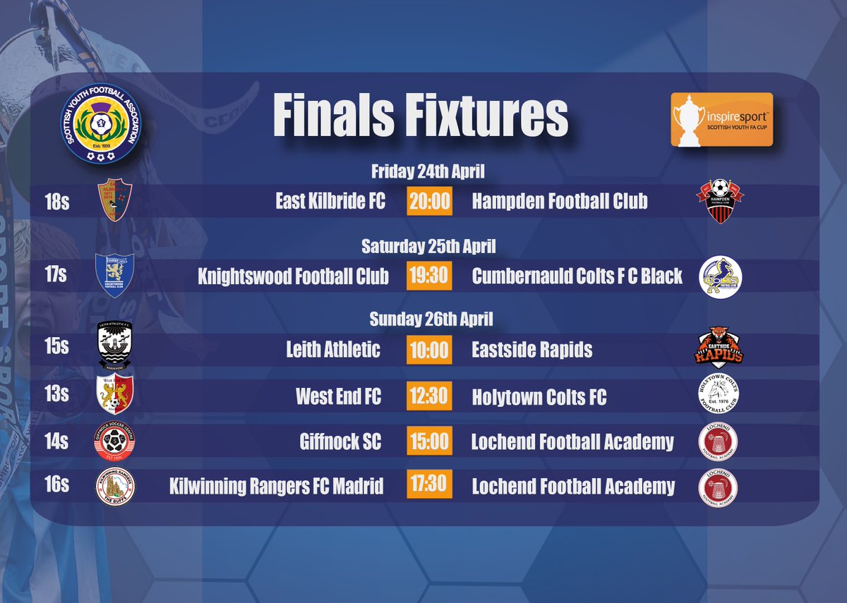 ScottishYouthFA's tweet image. 📺 All finals will be streamed LIVE on our YouTube channel

Be sure to SUBSCRIBE to our channel ahead of the games!
👇👇
youtube.com/@ScottishYouth…

#SYFAinspireCup #inspired @inspiresport