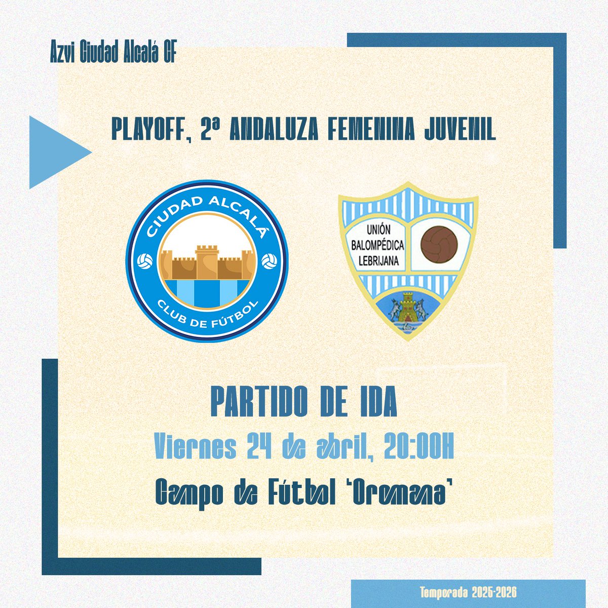 Azvi Ciudad Alcalá CF tweet media