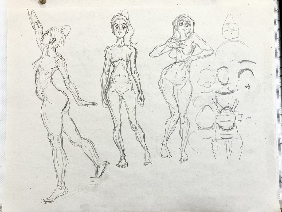 Chepetto_'s tweet photo. I want to draw more stylish characters, with more interesting shapes and mainly showing more interesting personality. https://t.co/IViz8nwvGP