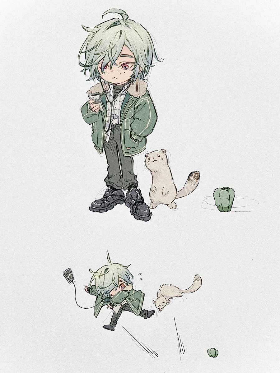 🫑💦
 #くレヨン