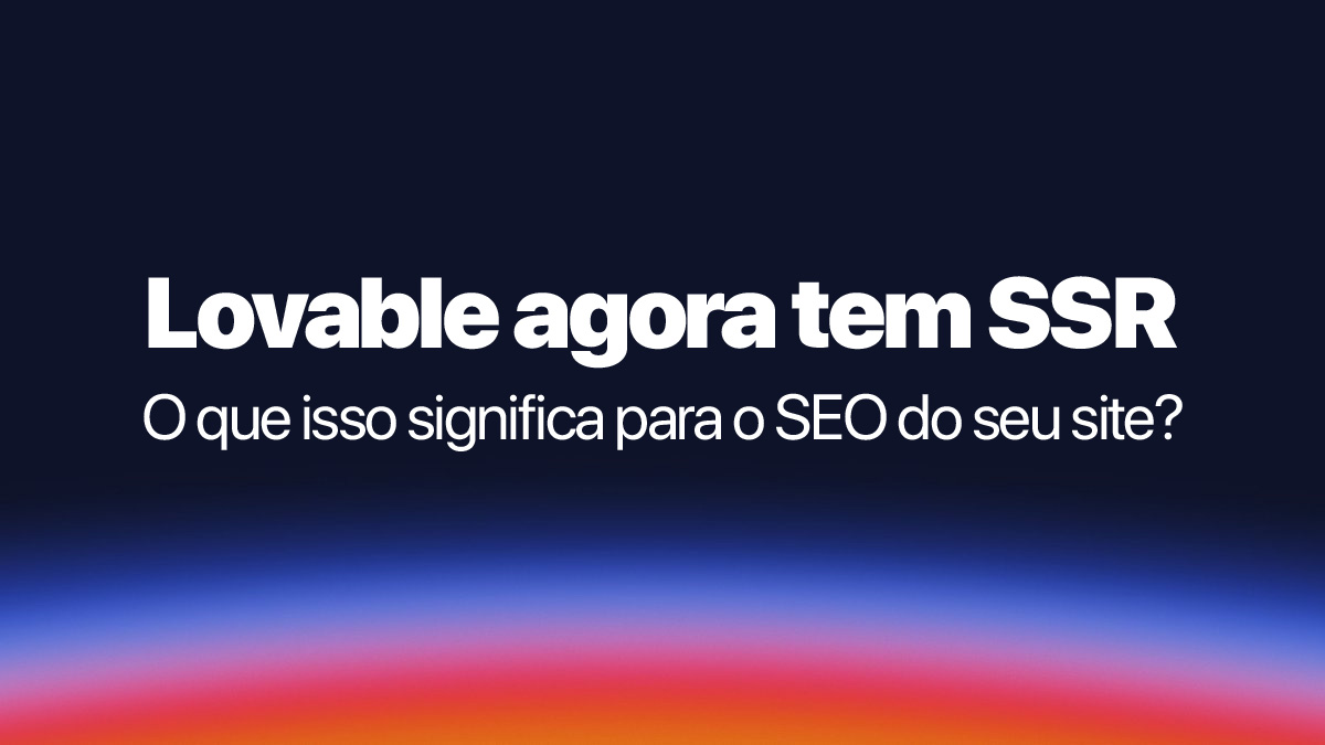 MichelTL's tweet photo. O @Lovable anunciou nesta semana que projetos novos passam a rodar em TanStack Start, com SSR (Server-Side Rendering) nativo.

Atacaram uma dor real (fragilidade no SEO e OpenGraph) e acertaram em cheio a direção. https://t.co/mfsAKJnnrF