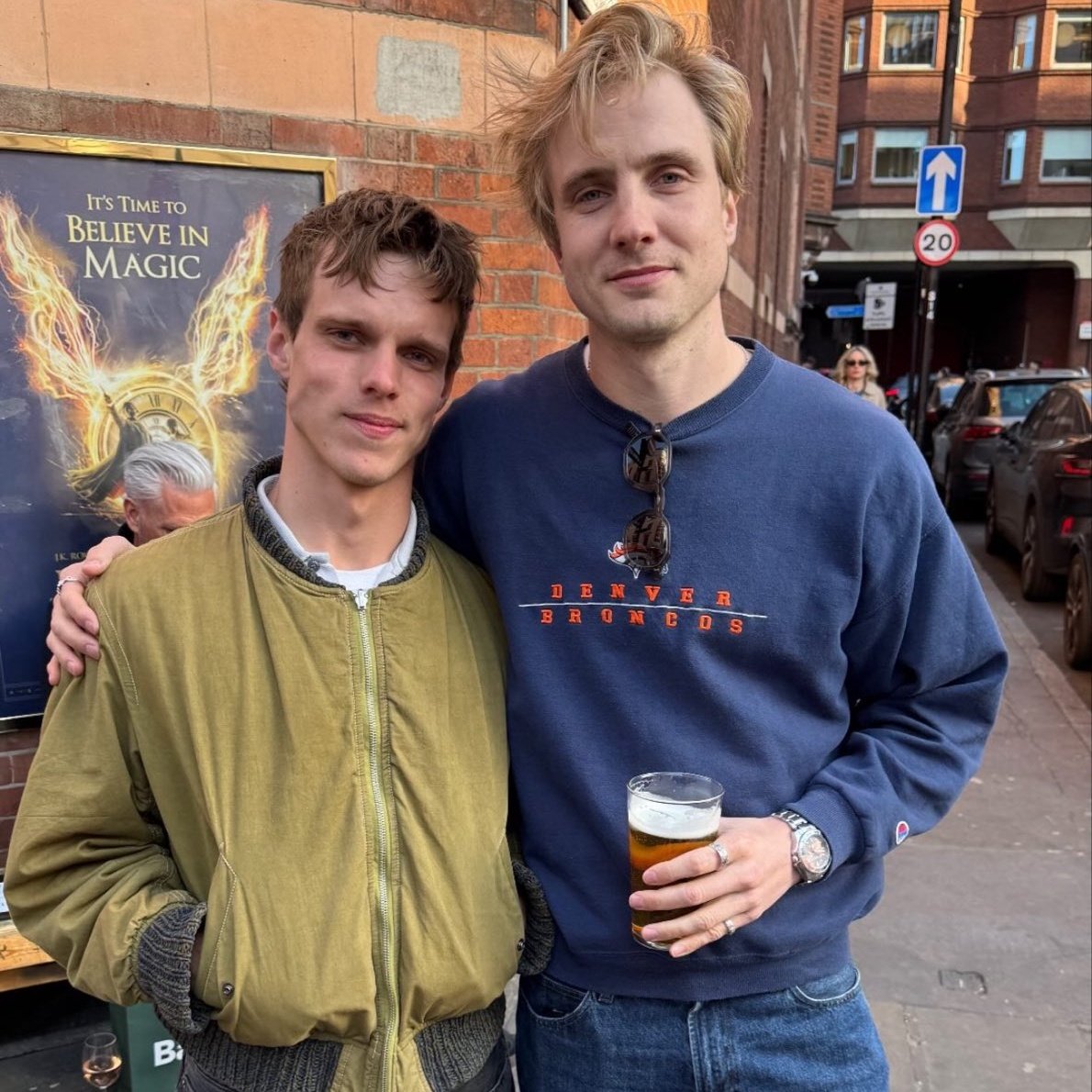 they took the big brother and little brother roles seriously