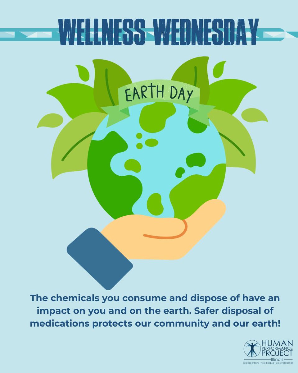 IL_HPP's tweet photo. Happy Earth Day! The chemicals you consume and dispose of have an impact on you and on the earth. Safer disposal of medications protects our community and our earth! For more information about safer disposal of medications visit our website at: https://t.co/SUI6kAcjV1 https://t.co/5EOTkQJJ9n