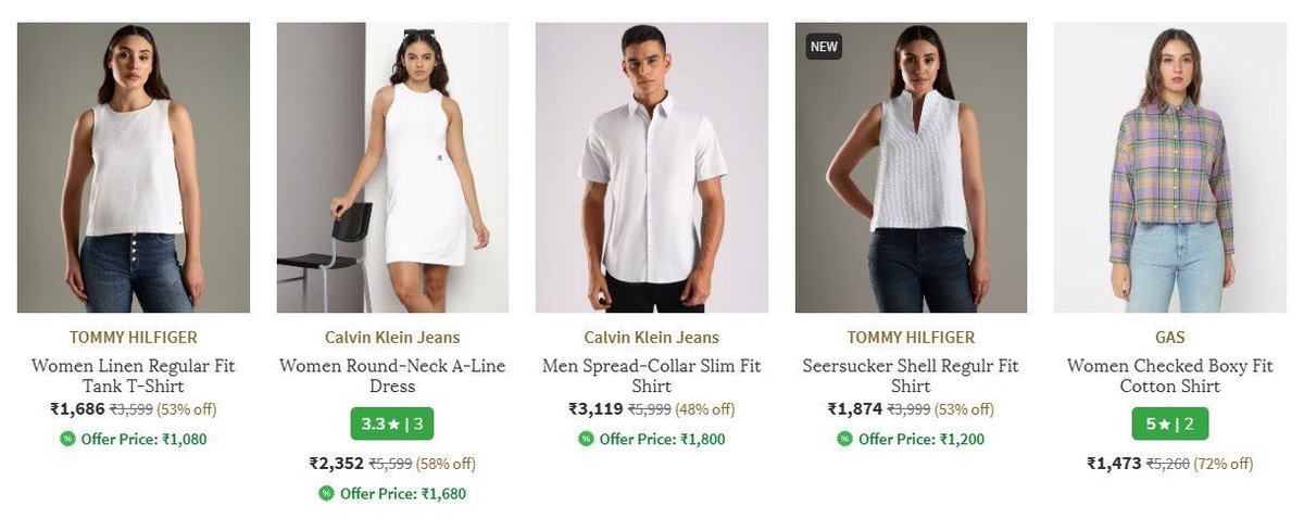 Calvin Klein at 70% off

ajiio.in/Nmm13lp

GANT at 70% off

ajiio.in/8hES74T

Use Code : PREMIUMGRABS1