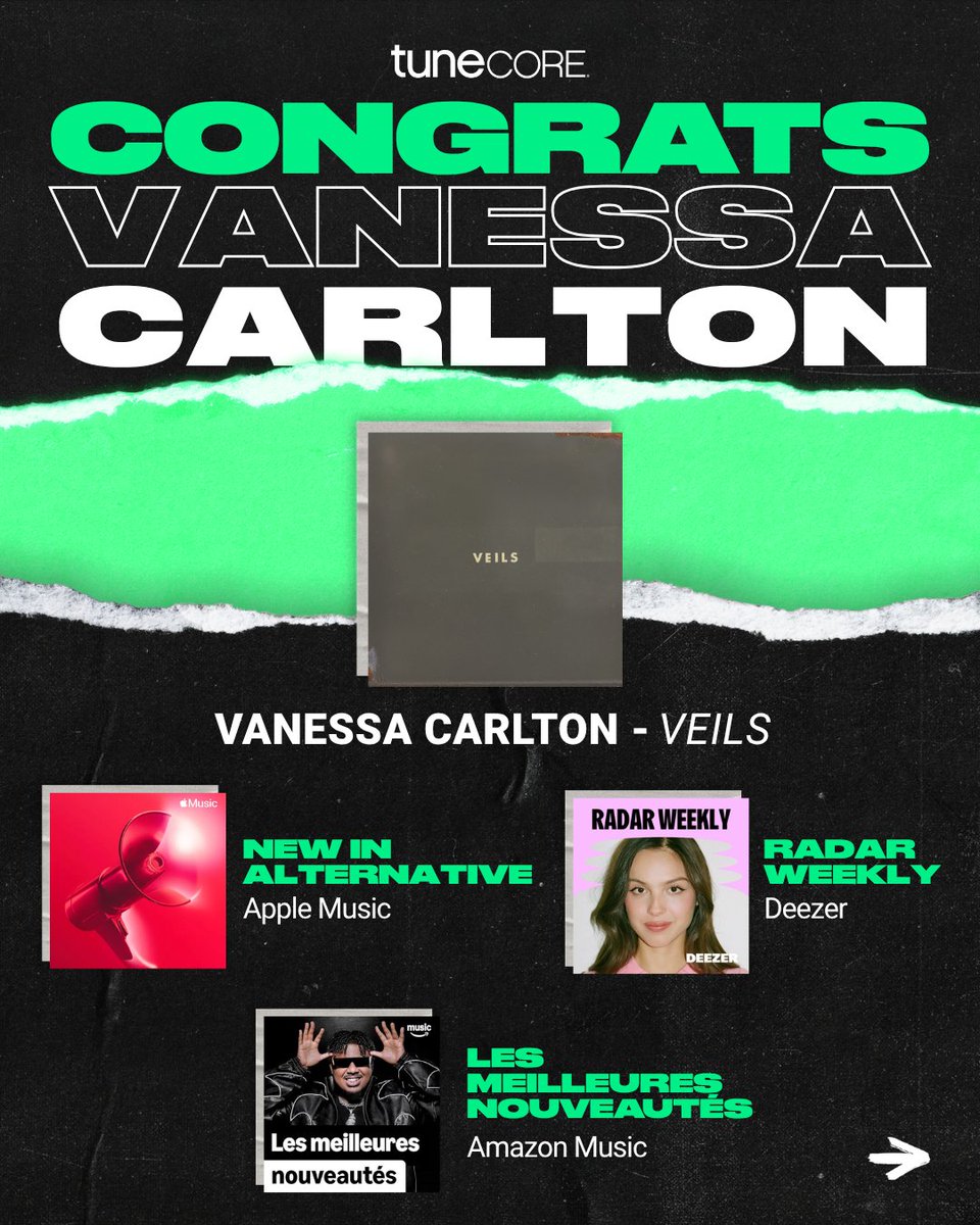 TuneCore tweet media