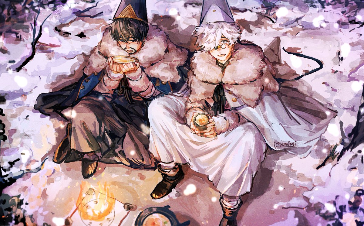 i tried rendering it in the end ☃️ #MyWitchHatAtelierArt