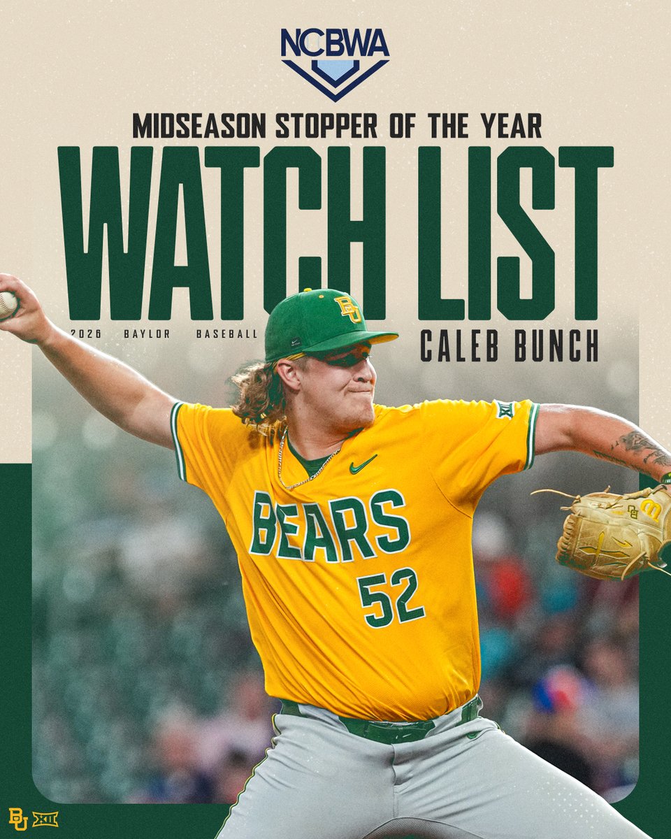 Baylor Baseball tweet media
