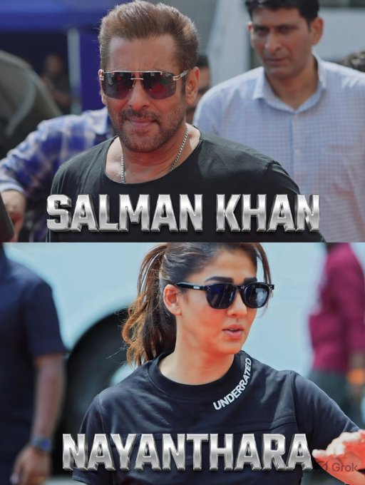 Cinema_Decoded's tweet image. शूट शुरू… hype शुरू… 🔥
#SalmanKhan x #Nayanthara already trending 🚀
 This is just the beginning 💥