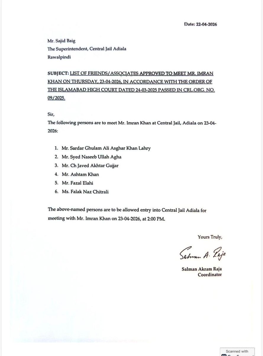 Senator Falak Naz Chitrali tweet media