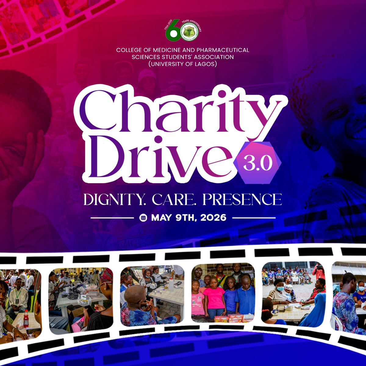COMPSSA_UNILAG's tweet photo. COMPSSA Charity Drive 3.0 is more than an event, its impact, compassion and service in action.

We’re building on the lives touched and hope shared from previous editions and this year, we’re going even bigger.
May 9th, 2026

Stay tuned 🚀
#COMPSSA #CharityDrive #Medilag #impact https://t.co/zQl9y3diAp