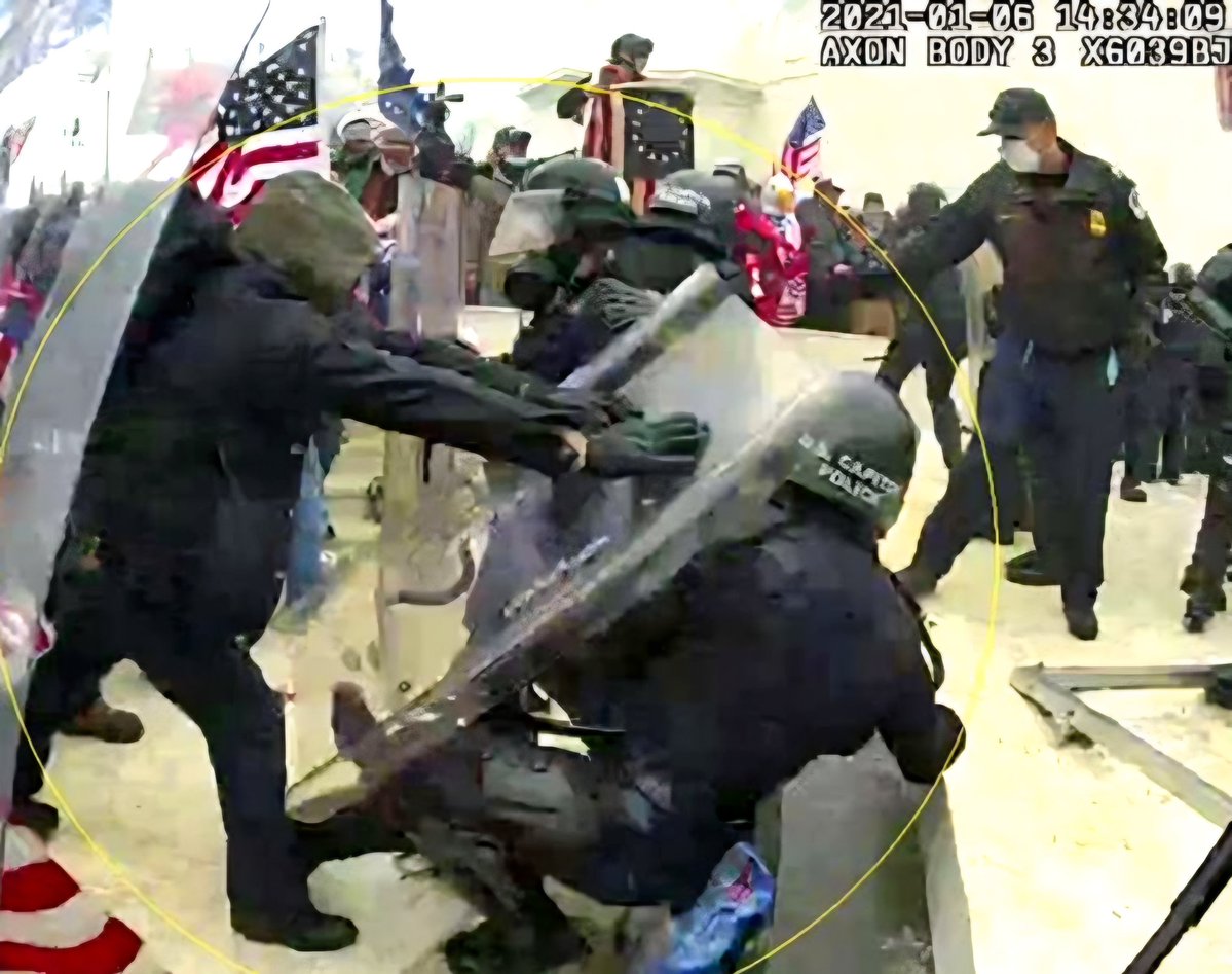 TechHouse77's tweet image. "Political violence can not be tolerated..." #J6 #MAGATerrorism