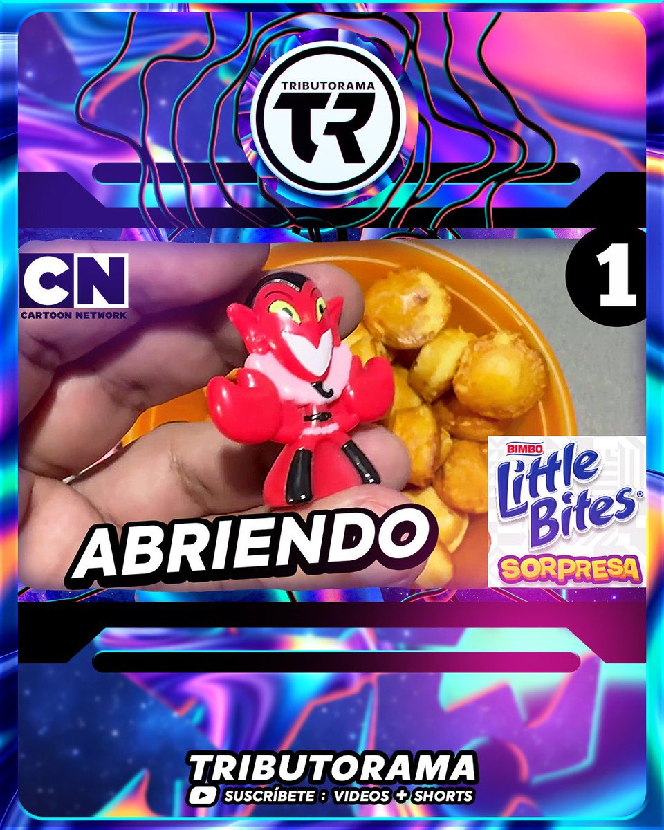 tributorama's tweet photo. CARTOON NETWORK 01 - LITTLE BITES SORPRESA
https://t.co/g6NuRA8lUB https://t.co/gypkHCVCwt