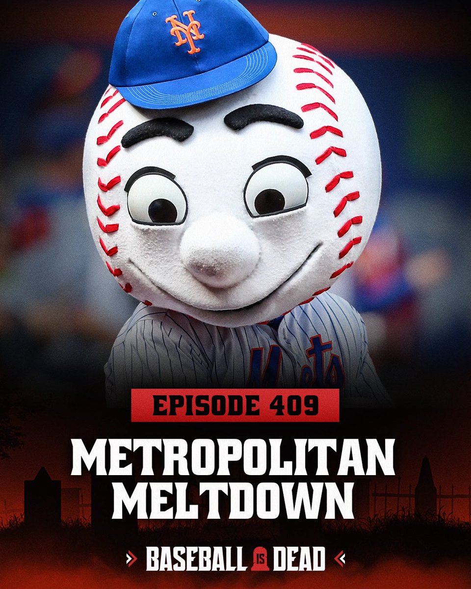 Episode 409: Metropolitan Meltdown

-Mets Are A Mess
-Murakami Madness
-The Braves Are Back
-Ohtani’s Consistency
-Cam Schlittler Isn’t Nervous

Watch/Listen: beacons.ai/baseballisdead…