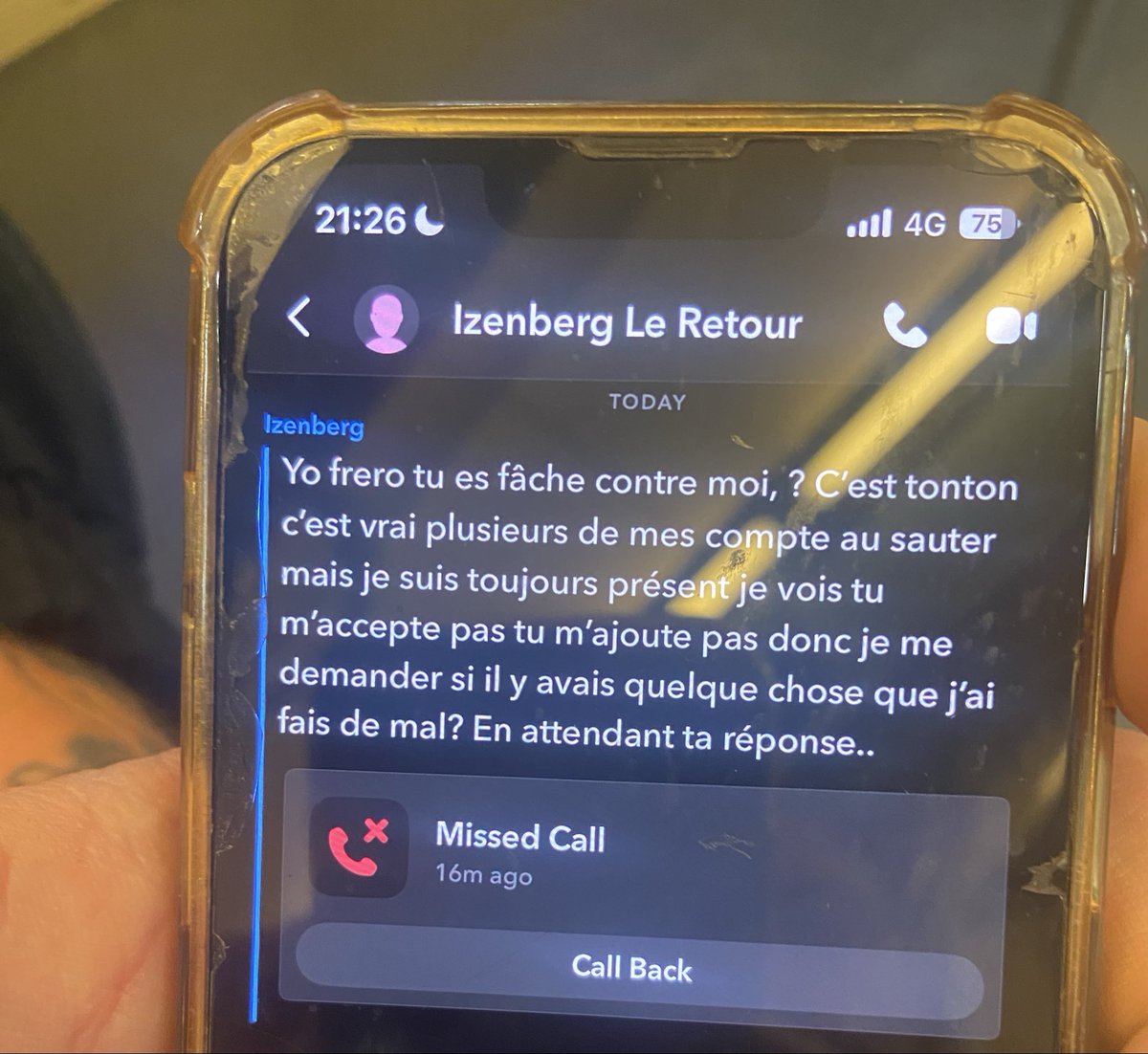 si même les dealos sont en manque d’affection…