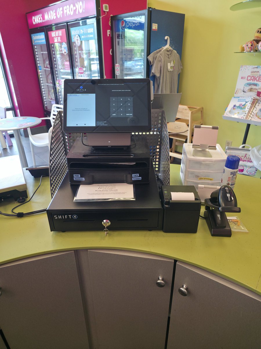 Shift4Carlos's tweet photo. Menchies in Trinity, FL have upgraded their POS system to @Shift4 They are very happy with their upgrade. https://t.co/w4xgQ7dxmf