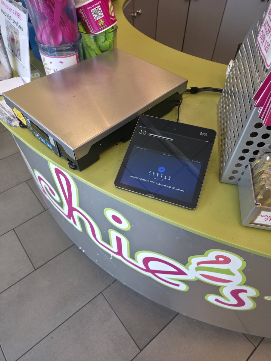 Shift4Carlos's tweet photo. Menchies in Trinity, FL have upgraded their POS system to @Shift4 They are very happy with their upgrade. https://t.co/w4xgQ7dxmf