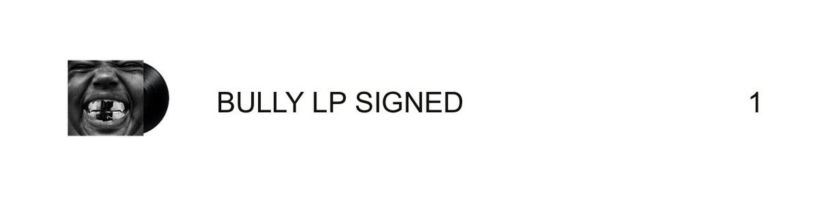 Latest batch of Ye’s signed Bully Vinyls has begun shipping 💿