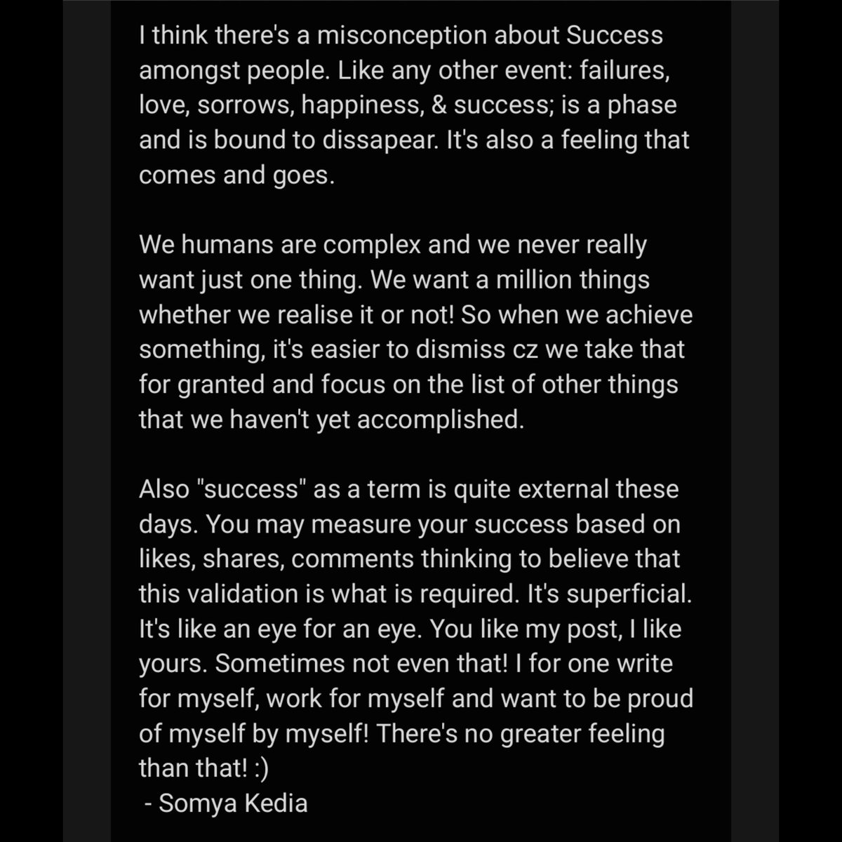 somyakedia's tweet image. #LifeHacks #lifelesson #lifequotes #writings #writers #poet #poems #write #somyakedia @somyakedia