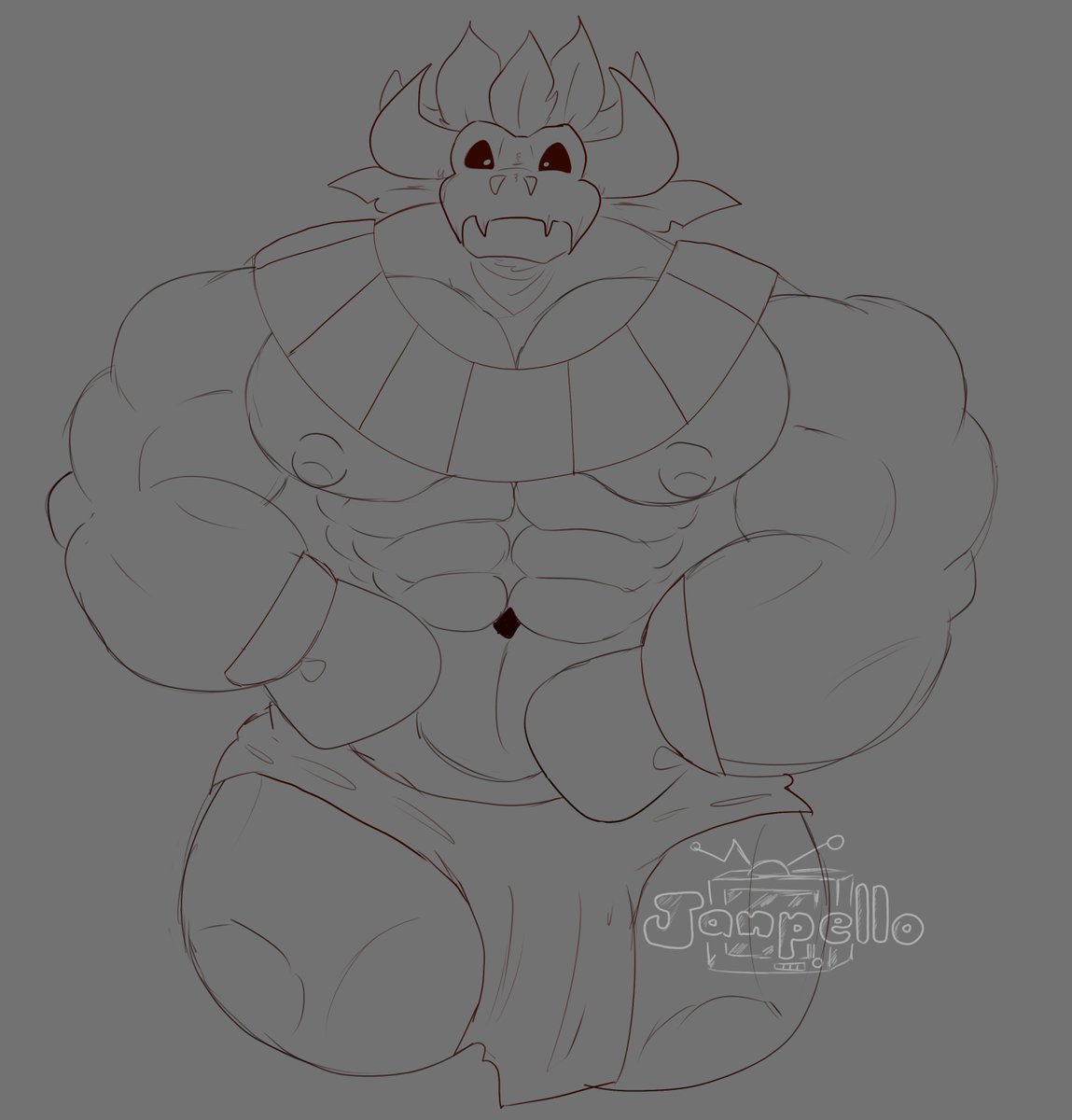 Janpello's tweet photo. Another WIP of... someone who i totally don't know. https://t.co/vT4niJlXvj