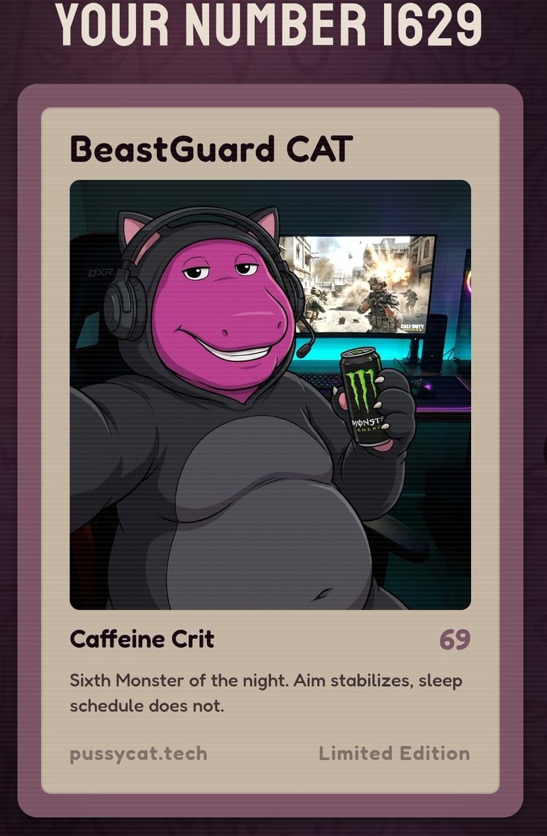 Bstguard's tweet photo. I'm done with this bear market

From now on I'm a full-time cat @pussycattech

[ Attach your selfie 👇 ] https://t.co/hpD1xthZyJ