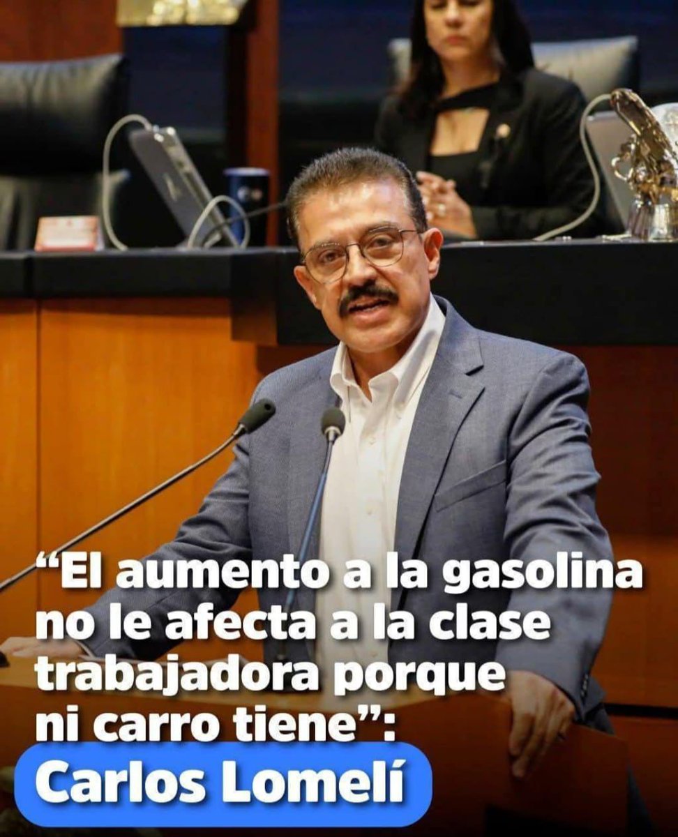 Premio Nobel de Economía para este Senador guinda ...

Son unos genios, ¿no?... 

Algún alma caritativa que le explique al <a href="/DrCarlosLomeli/">Dr. Carlos Lomelí</a> (¿Dr?😂) los rubros afectados por el precio de la gasolina que impactan la economía familiar además de: el costo del transporte público, los