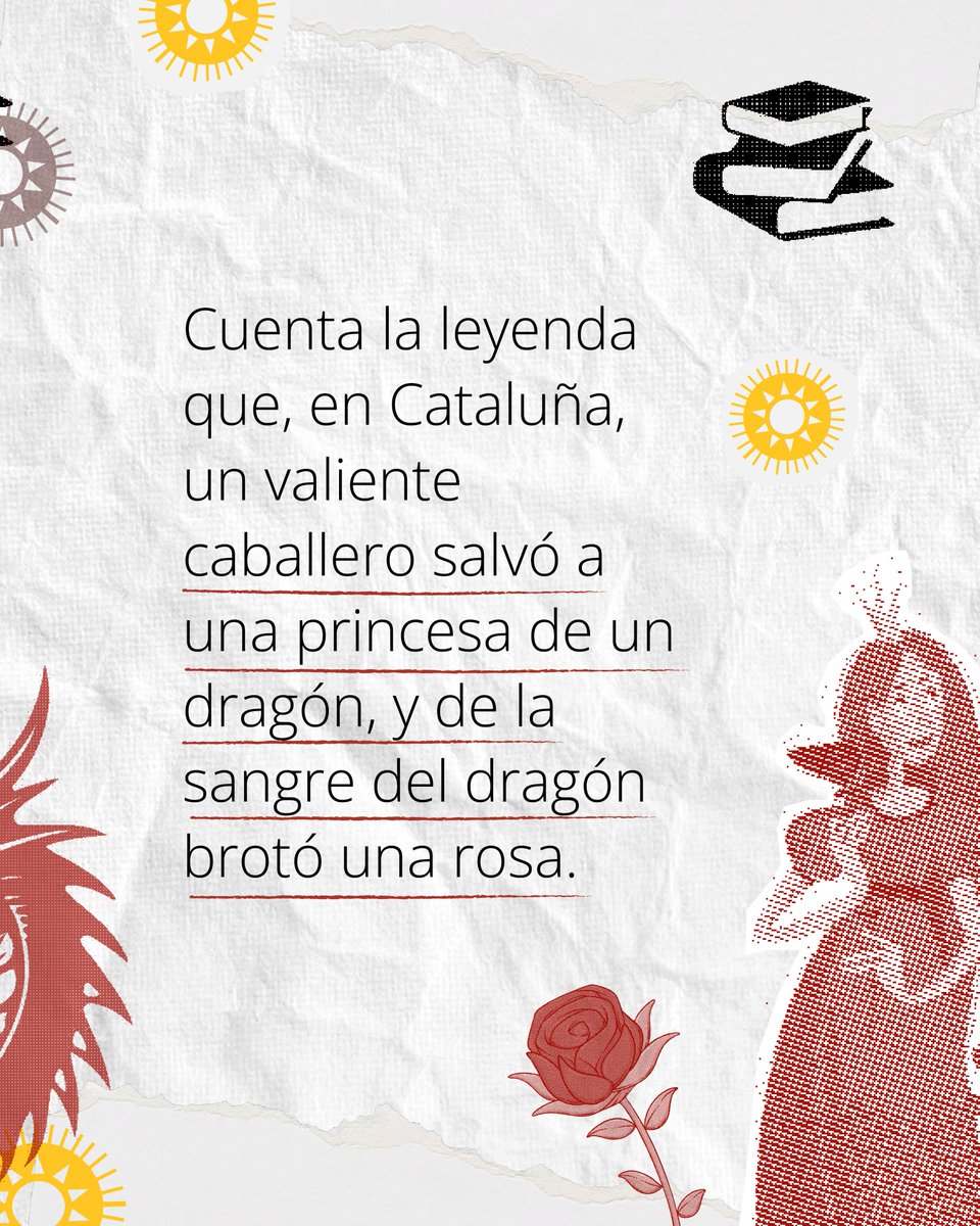 FCUniversitaria's tweet image. ¡Celebramos Sant Jordi!🌹

Con la compra de un libro ¡te regalamos una rosa!

@EmbajadaEspUy 
#SantJordi #FCU #libros