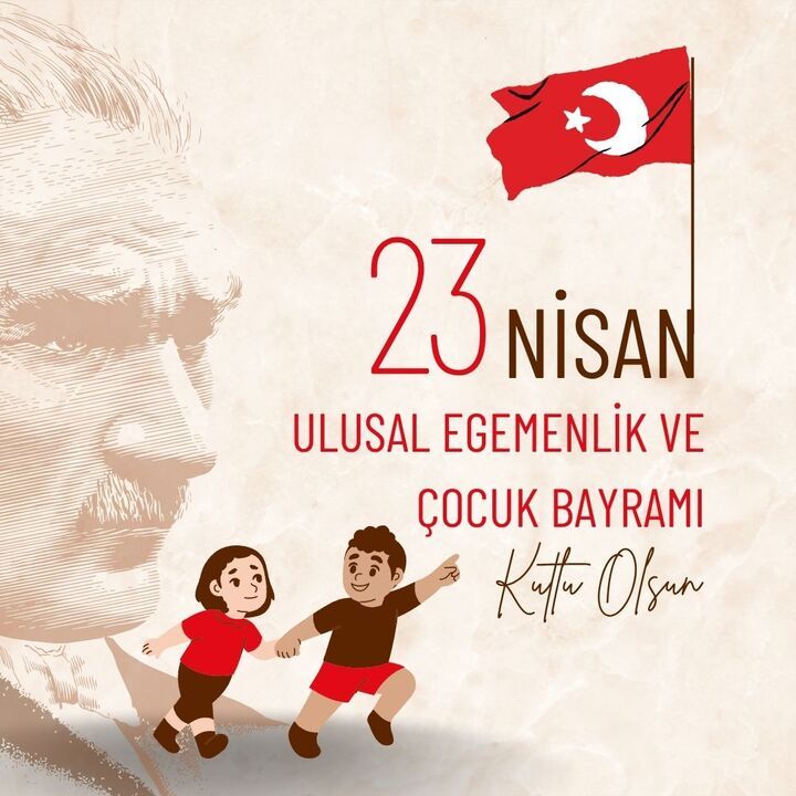 Milli egemenliğimizin sembolü olan Türkiye Büyük Millet Meclisi’nin açılış yıl dönümünü gururla kutluyor, tüm çocuklarımızın 23 Nisan Ulusal Egemenlik ve Çocuk Bayramı’nı en içten dileklerimizle tebrik ediyoruz.