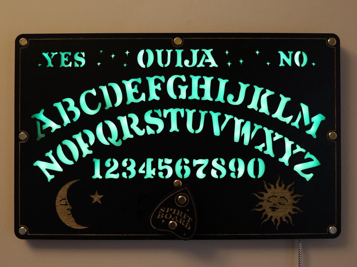 BadgerBuilds's tweet image. Fresh arrival! Behold the exceptional Ouija Board Clock with RGB Lights, now available at an irresistible price of £150.00
etsy.com/listing/438692…
#RGB #LED